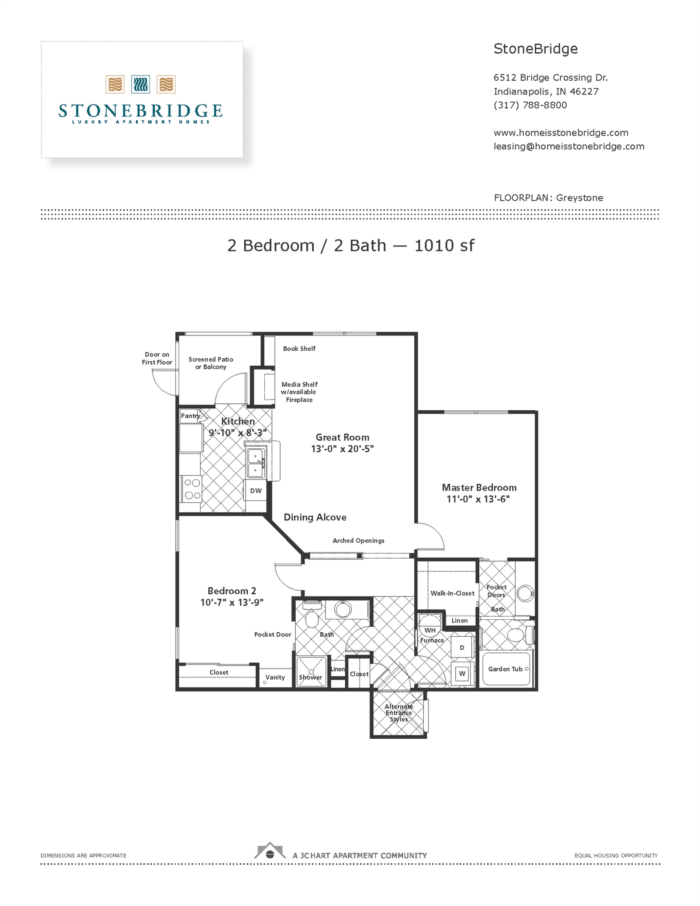 Greystone floor plan